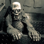 Halloween Crawling Zombie Animated Decoration-1